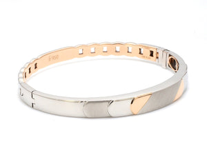 Designer Platinum & Rose Gold Bracelet for Men JL PTB 1083   Jewelove.US