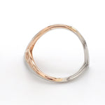 Load image into Gallery viewer, Designer V -shape Platinum &amp; Rose Gold Cocktail Ring for Women JL PT 967   Jewelove.US
