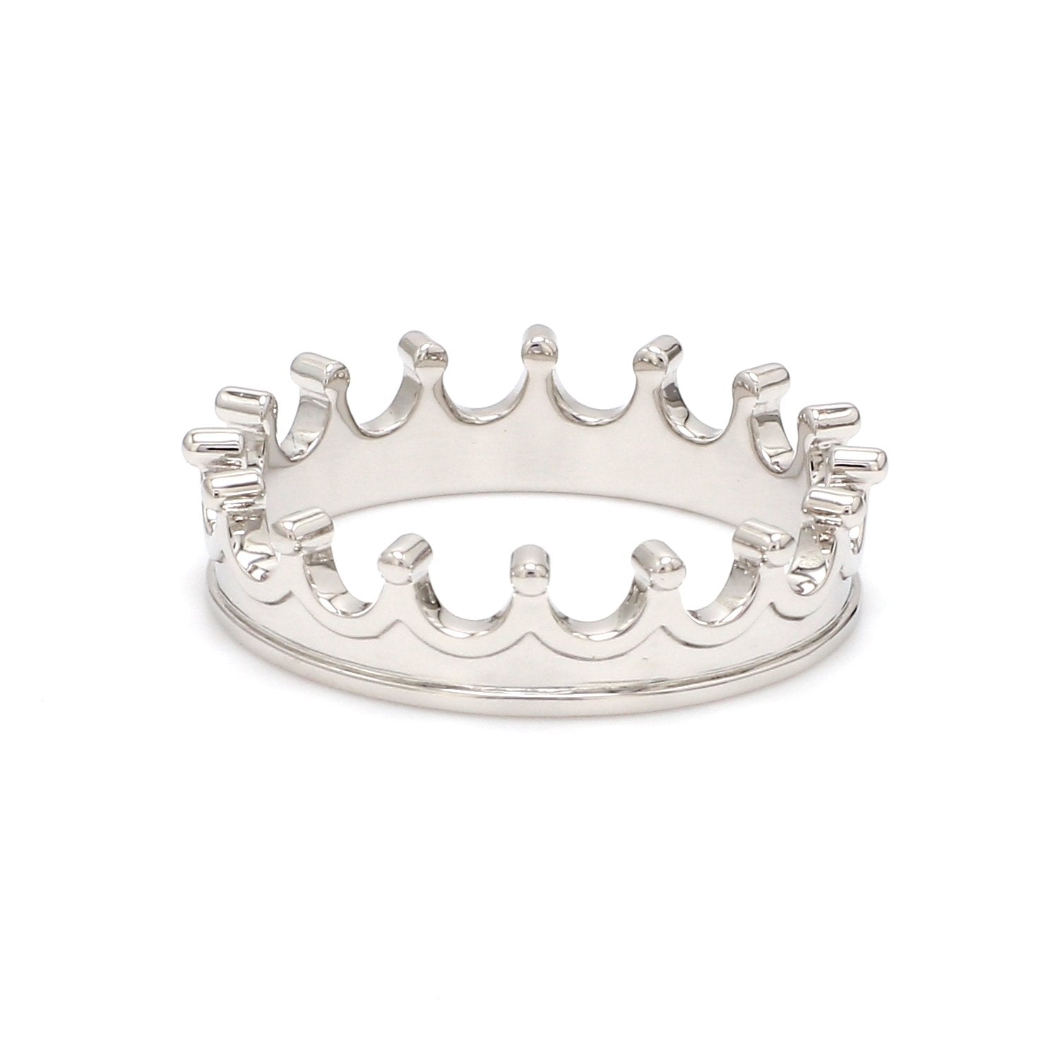 Customised Plain Platinum Ring JL PT 951