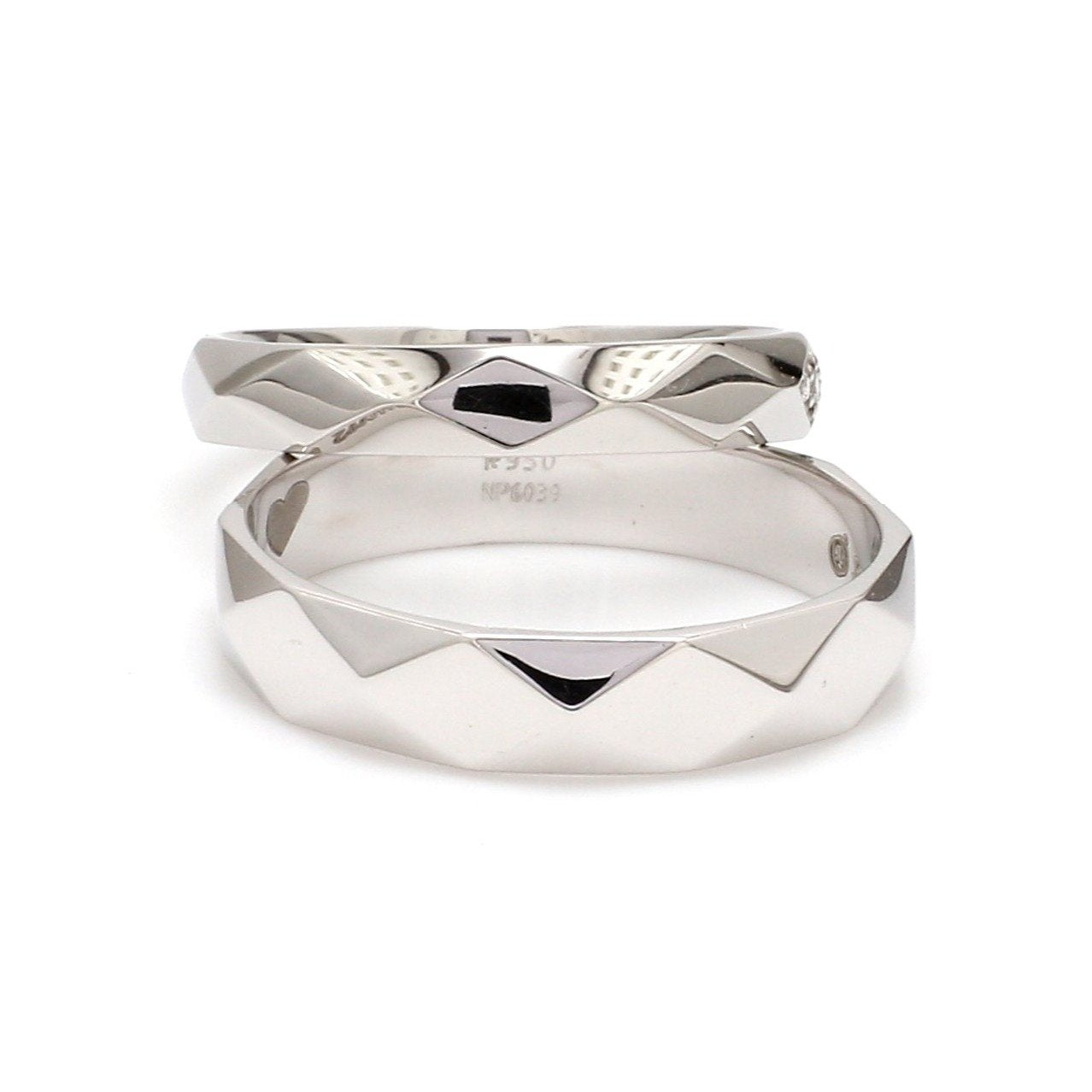 Customised Platinum Rings Order JL PT 947