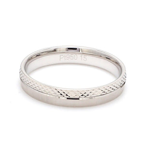 Better Half Japanese Platinum Rings for Couples JL PT 942