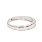 Load image into Gallery viewer, Platinum &amp; Rose Gold Couple Rings JL PT 999
