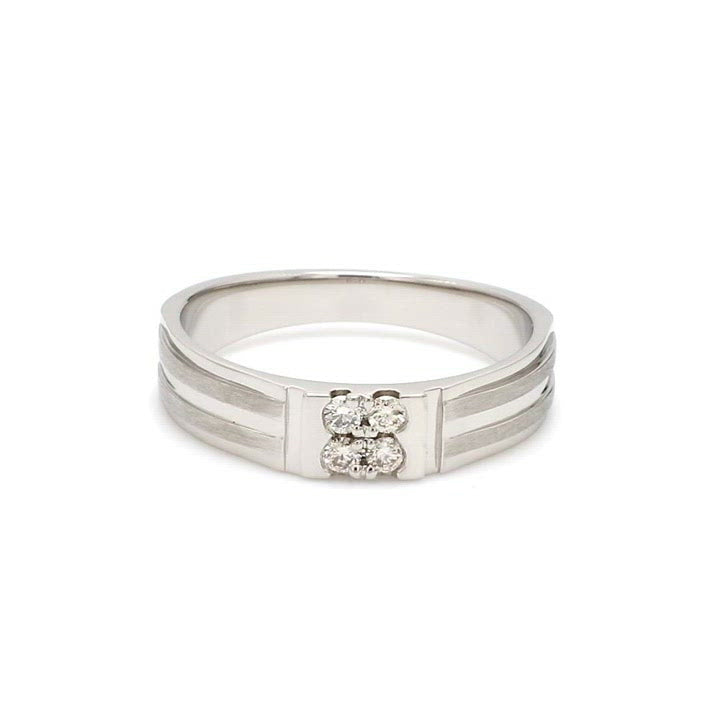 Platinum Diamond Ring for Men JL PT 964