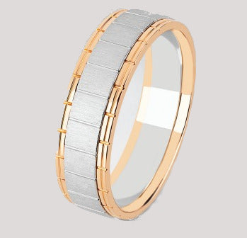 Platinum Rose Gold Ring for Men JL PT 1116   Jewelove.US