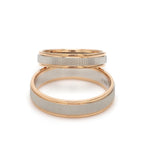 Load image into Gallery viewer, Designer Unisex Platinum &amp; Rose Gold Couple Rings JL PT 1121   Jewelove.US
