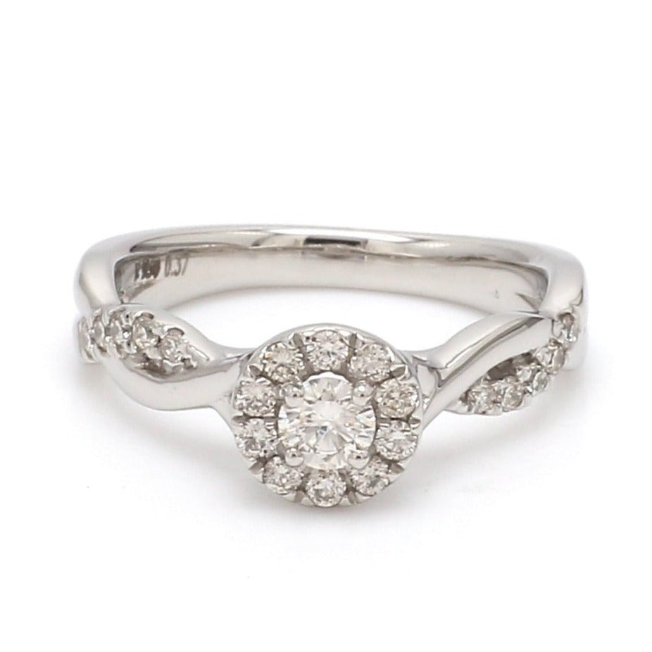Platinum Solitaire Couple Rings JL PT 983