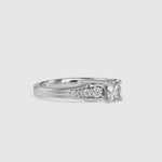 Load and play video in Gallery viewer, 30-Pointer Diamond Shank Platinum Ring for Women JL PT 0043
