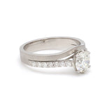 Load image into Gallery viewer, Customised 1.00 Pointer Platinum Solitaire Ring JL PT 962   Jewelove.US
