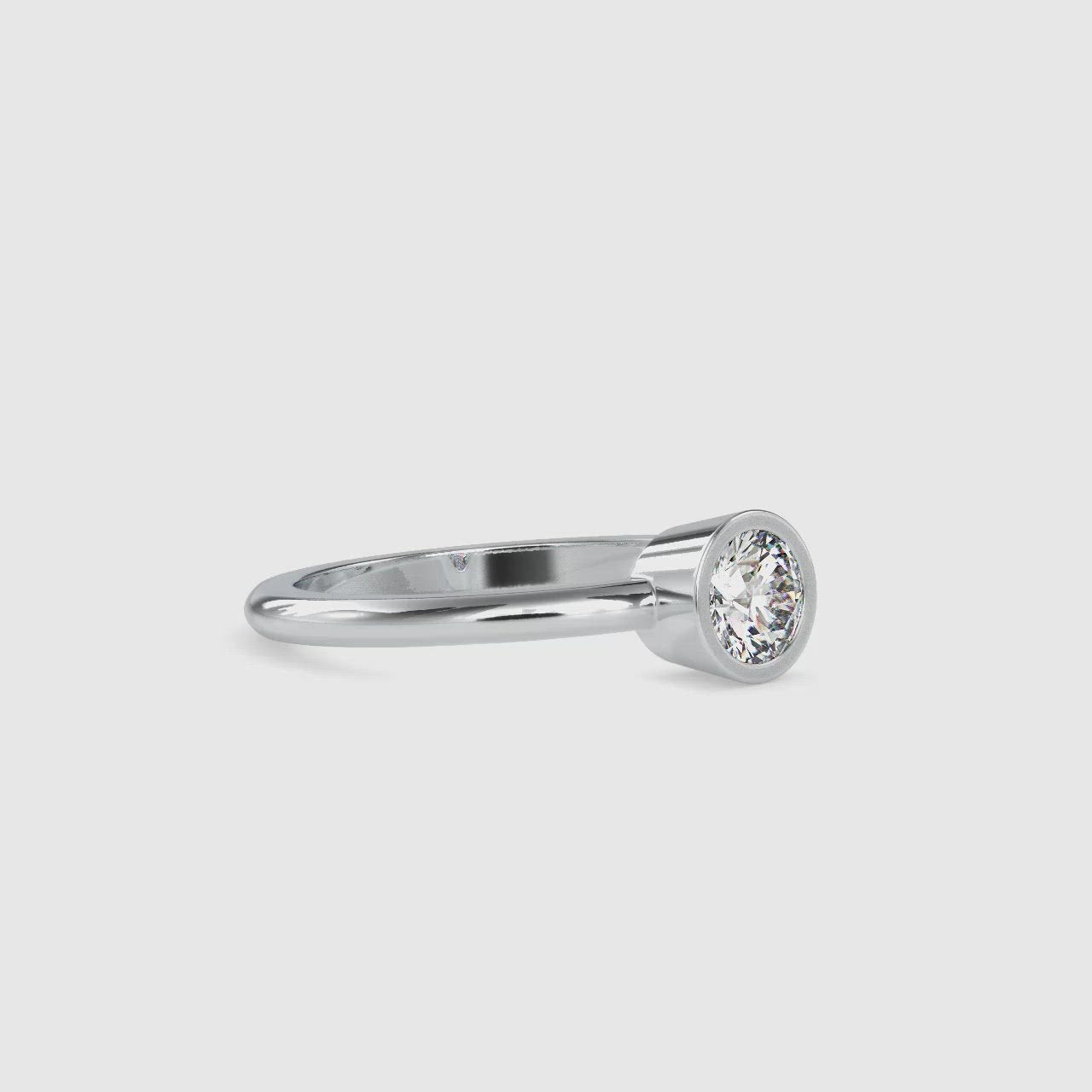 15-Pointer Pointer Diamond Platinum Engagement Ring JL PT 0079