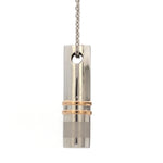 Load image into Gallery viewer, Platinum Rose Gold Pendant for Men JL PT P 310   Jewelove.US
