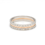 Load image into Gallery viewer, Designer Unisex Platinum &amp; Rose Gold Couple Rings JL PT 1120  Men-s-Ring-only Jewelove.US
