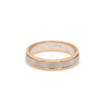 Load image into Gallery viewer, Designer Unisex Platinum &amp; Rose Gold Couple Rings JL PT 1121  Women-s-Band-only Jewelove.US
