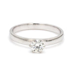 Load image into Gallery viewer, 20 Pointer Classic 6 Prong Solitaire Ring made in Platinum SKU 0012-A
