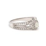 Load image into Gallery viewer, 15-Pointer Designer Platinum Diamond Engagement Ring JL PT G-102-A
