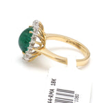 Load image into Gallery viewer, Designer Emerald Gold Ring with Rose Cut Diamonds for Women JL AU 22RG0144-RMA   Jewelove
