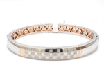 Load image into Gallery viewer, Designer Platinum &amp; Rose Gold Chess Bracelet for Men JL PTB 1082   Jewelove.US
