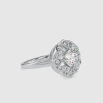 Load and play video in Gallery viewer, 0.30cts. Solitaire Designer Platinum Diamond Engagement Ring JL PT 0044
