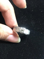 Load image into Gallery viewer, 70 Pointer Solitaire Platinum Ring for Men JL PT 689   Jewelove
