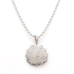 Designer Filigree Platinum Pendant for Women JL PT P 204   Jewelove.US