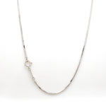 Load image into Gallery viewer, 1.5mm Square Snake Men’s Dazzling Shiny Japanese Platinum Chain JL PT 747-Z   Jewelove.US
