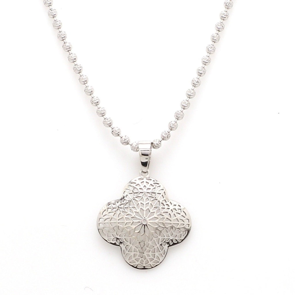 Designer Filigree Platinum Pendant for Women JL PT P 203   Jewelove.US