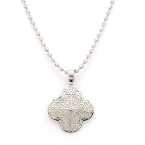Designer Filigree Platinum Pendant for Women JL PT P 203