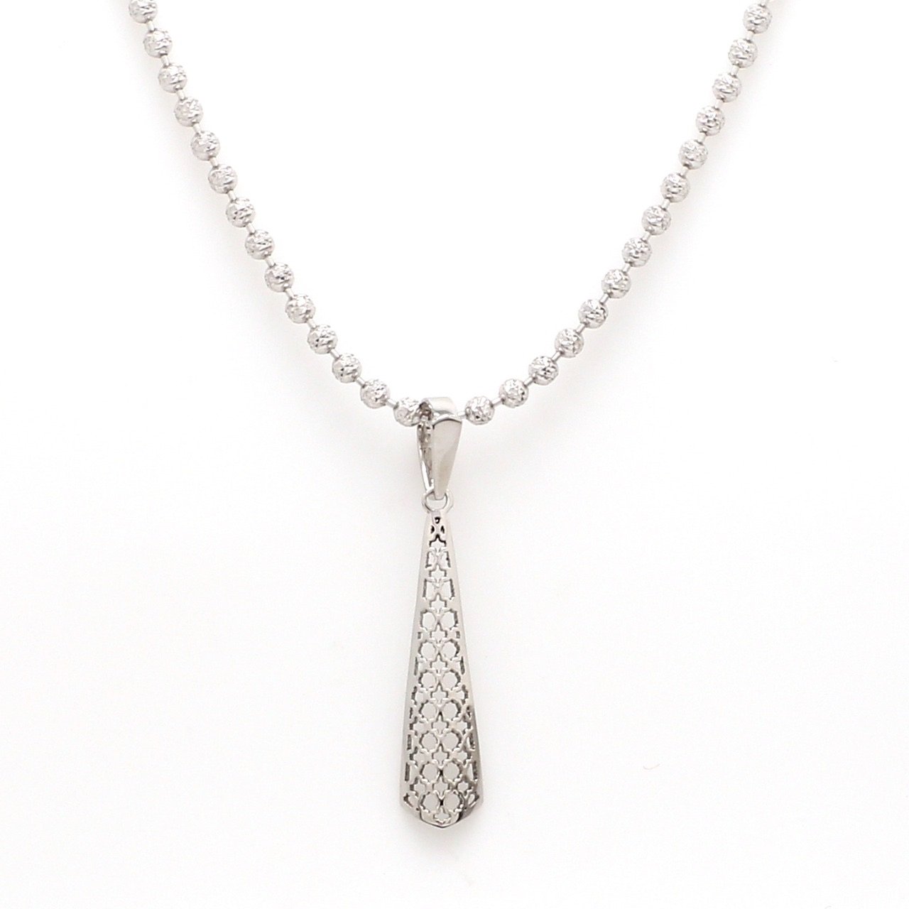 Designer Filigree Platinum Pendant for Women JL PT P 199