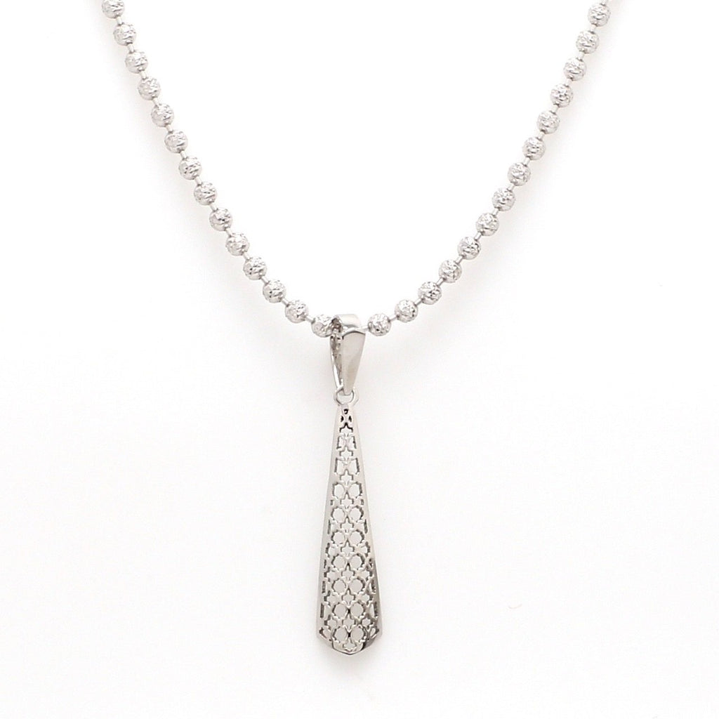 Designer Filigree Platinum Pendant for Women JL PT P 199   Jewelove.US