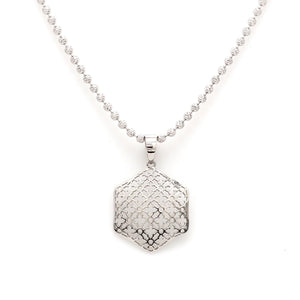 Designer Filigree Platinum Pendant for Women JL PT P 205