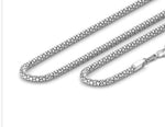 Load image into Gallery viewer, 2.25mm PopCorn Platinum Chain JL PT CH 1004
