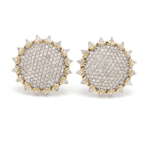 Customised 9x7mm oval earrings. Not eligible for exchange or refund.   Jewelove