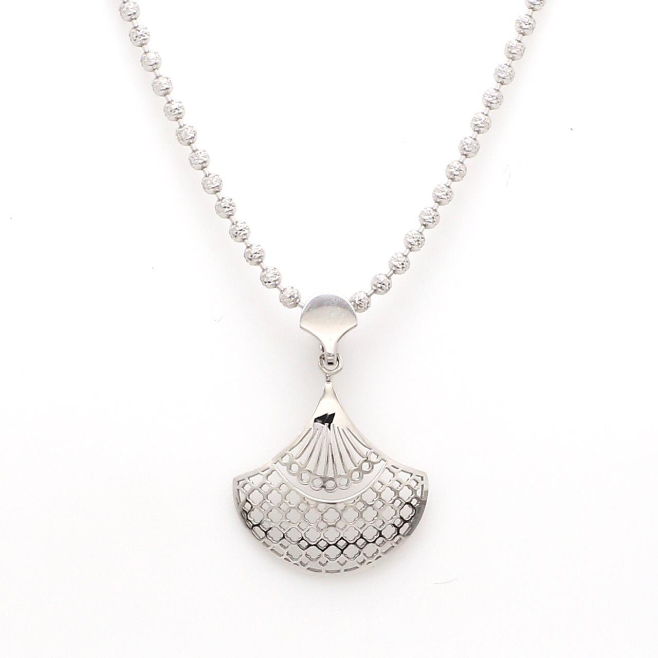 Designer Filigree Platinum Pendant for Women JL PT P 206