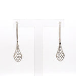 Load image into Gallery viewer, Designer Filigree Platinum Earrings for Women JL PT E 198   Jewelove.US
