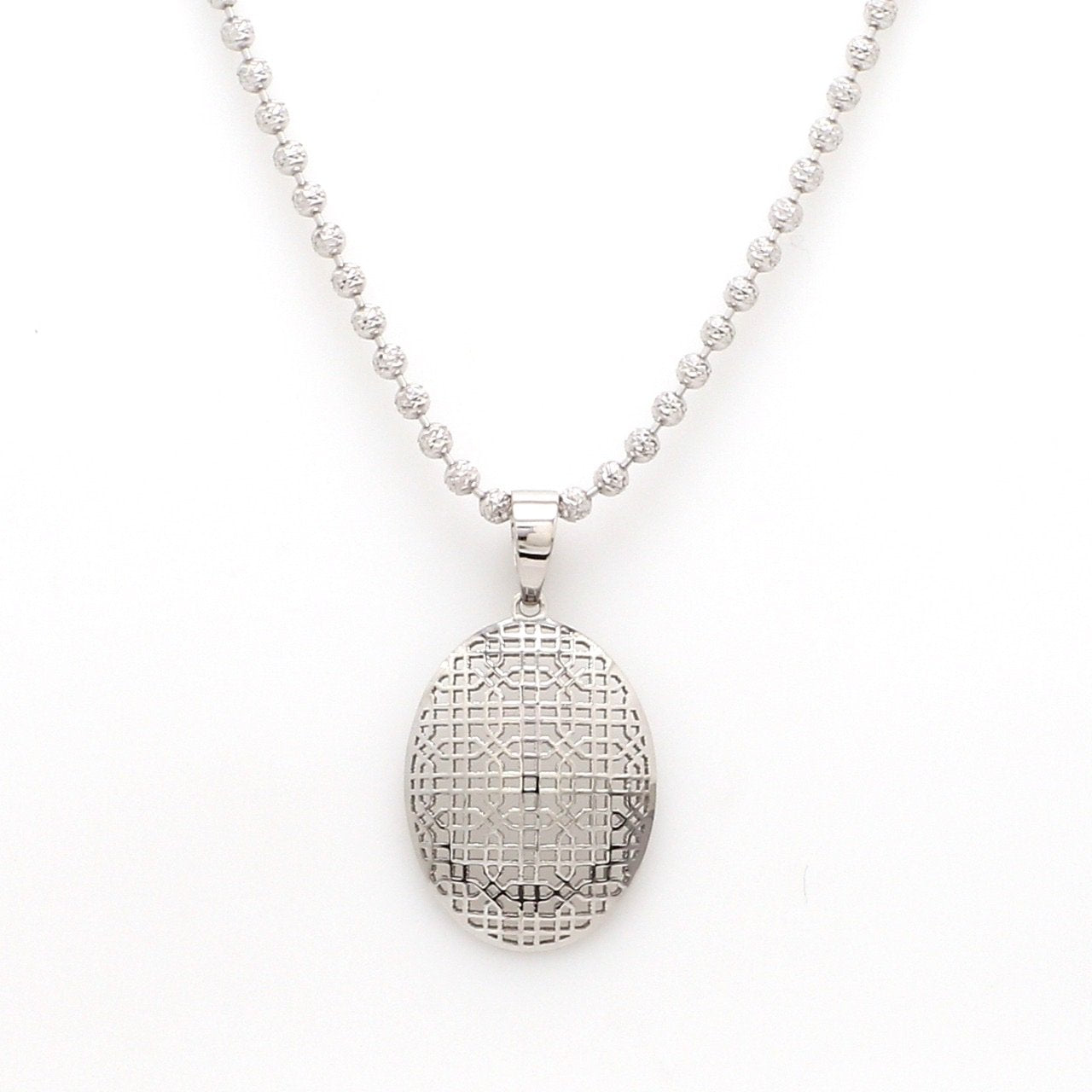 Designer Filigree Platinum Pendant for Women JL PT P 207