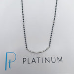 Load image into Gallery viewer, Platinum Mangalsutra Diamond Pendant Chain for Women JL PT CH 1152   Jewelove.US
