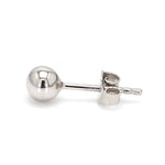 Load image into Gallery viewer, 5mm Platinum Ball Earrings Studs JL PT E 187
