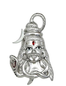 Platinum Shiva Ji Pendant