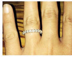 Load image into Gallery viewer, 10 pointer Diamonds Half-Eternity Wedding Band for Women JL PT 918
