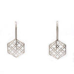 Load image into Gallery viewer, Designer Filigree Platinum Earrings for Women JL PT E 205   Jewelove.US
