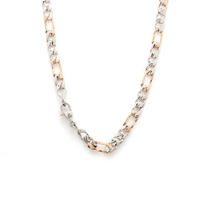 Two-tone Platinum Chain for Men JL PT CH 1070   Jewelove.US