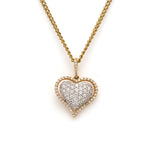 Load image into Gallery viewer, Gold &amp; Diamond Heart Pendant by Jewelove
