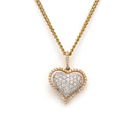Load image into Gallery viewer, Gold &amp; Diamond Heart Pendant by Jewelove   Jewelove.US

