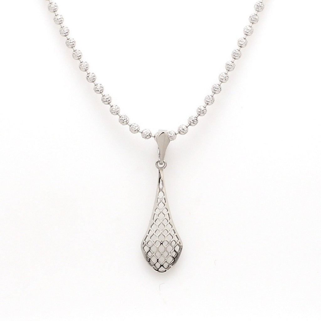 Designer Filigree Platinum Pendant for Women JL PT P 198   Jewelove.US