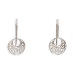 Load image into Gallery viewer, Designer Filigree Platinum Earrings for Women JL PT E 200   Jewelove.US

