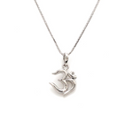 Load image into Gallery viewer, Plain Platinum Om Pendant JL PT OM-1   Jewelove.US
