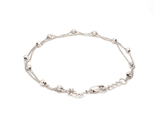 Beautiful Platinum Bracelet for Women JL PTB 852   Jewelove.US