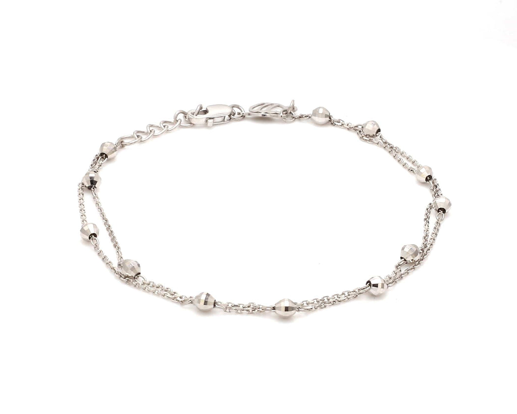 Beautiful Platinum Bracelet for Women JL PTB 852   Jewelove.US