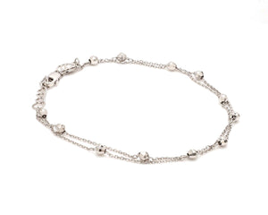 Beautiful Platinum Bracelet for Women JL PTB 852   Jewelove.US