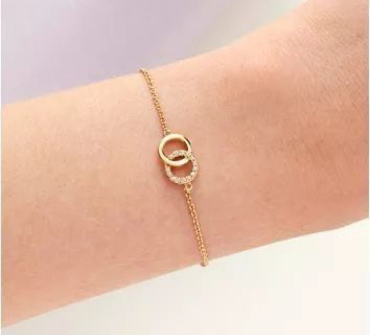 Customised 14K Gold Bracelet with Diamonds   Jewelove.US