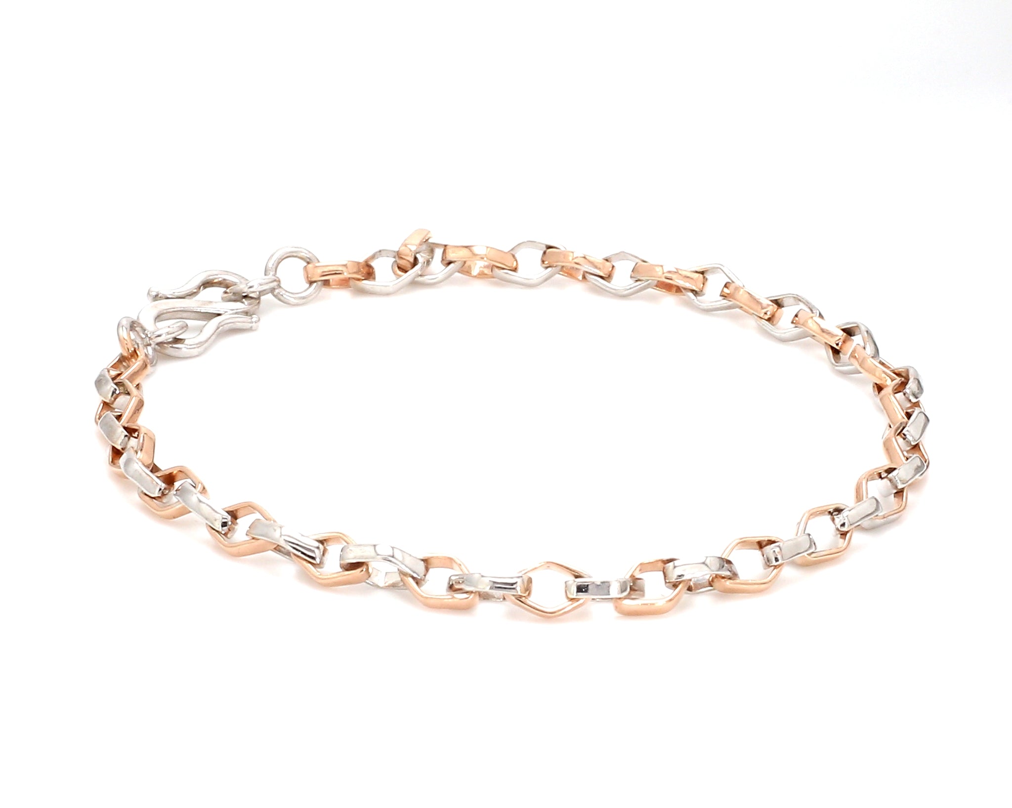 Platinum & Rose gold Bracelet JL PTB 854